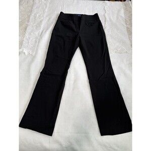 Womens Apt 9 Black Pull On Dress Pants Size 10